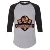 Unisex Three-Quarter Raglan Sleeve Baseball Jersey T-Shirt Thumbnail
