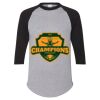 Unisex Three-Quarter Raglan Sleeve Baseball Jersey T-Shirt Thumbnail