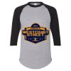 Unisex Three-Quarter Raglan Sleeve Baseball Jersey T-Shirt Thumbnail