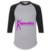 Unisex Three-Quarter Raglan Sleeve Baseball Jersey T-Shirt Thumbnail