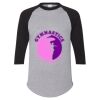 Unisex Three-Quarter Raglan Sleeve Baseball Jersey T-Shirt Thumbnail
