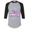 Unisex Three-Quarter Raglan Sleeve Baseball Jersey T-Shirt Thumbnail