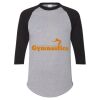 Unisex Three-Quarter Raglan Sleeve Baseball Jersey T-Shirt Thumbnail
