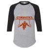 Unisex Three-Quarter Raglan Sleeve Baseball Jersey T-Shirt Thumbnail