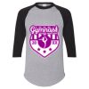 Unisex Three-Quarter Raglan Sleeve Baseball Jersey T-Shirt Thumbnail