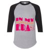 Unisex Three-Quarter Raglan Sleeve Baseball Jersey T-Shirt Thumbnail