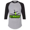 Unisex Three-Quarter Raglan Sleeve Baseball Jersey T-Shirt Thumbnail