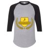 Unisex Three-Quarter Raglan Sleeve Baseball Jersey T-Shirt Thumbnail