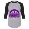 Unisex Three-Quarter Raglan Sleeve Baseball Jersey T-Shirt Thumbnail
