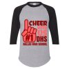 Unisex Three-Quarter Raglan Sleeve Baseball Jersey T-Shirt Thumbnail