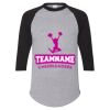 Unisex Three-Quarter Raglan Sleeve Baseball Jersey T-Shirt Thumbnail