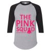 Unisex Three-Quarter Raglan Sleeve Baseball Jersey T-Shirt Thumbnail