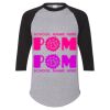 Unisex Three-Quarter Raglan Sleeve Baseball Jersey T-Shirt Thumbnail