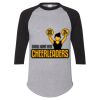 Unisex Three-Quarter Raglan Sleeve Baseball Jersey T-Shirt Thumbnail