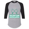 Unisex Three-Quarter Raglan Sleeve Baseball Jersey T-Shirt Thumbnail