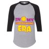 Unisex Three-Quarter Raglan Sleeve Baseball Jersey T-Shirt Thumbnail
