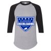 Unisex Three-Quarter Raglan Sleeve Baseball Jersey T-Shirt Thumbnail