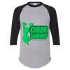 Unisex Three-Quarter Raglan Sleeve Baseball Jersey T-Shirt Thumbnail