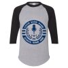 Unisex Three-Quarter Raglan Sleeve Baseball Jersey T-Shirt Thumbnail