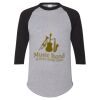 Unisex Three-Quarter Raglan Sleeve Baseball Jersey T-Shirt Thumbnail