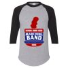 Unisex Three-Quarter Raglan Sleeve Baseball Jersey T-Shirt Thumbnail
