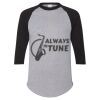 Unisex Three-Quarter Raglan Sleeve Baseball Jersey T-Shirt Thumbnail