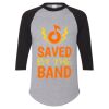 Unisex Three-Quarter Raglan Sleeve Baseball Jersey T-Shirt Thumbnail