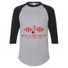 Unisex Three-Quarter Raglan Sleeve Baseball Jersey T-Shirt Thumbnail