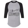Unisex Three-Quarter Raglan Sleeve Baseball Jersey T-Shirt Thumbnail