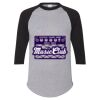 Unisex Three-Quarter Raglan Sleeve Baseball Jersey T-Shirt Thumbnail