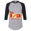 Unisex Three-Quarter Raglan Sleeve Baseball Jersey T-Shirt Thumbnail