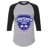 Unisex Three-Quarter Raglan Sleeve Baseball Jersey T-Shirt Thumbnail