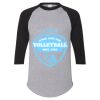 Unisex Three-Quarter Raglan Sleeve Baseball Jersey T-Shirt Thumbnail