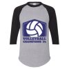 Unisex Three-Quarter Raglan Sleeve Baseball Jersey T-Shirt Thumbnail