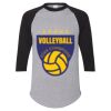 Unisex Three-Quarter Raglan Sleeve Baseball Jersey T-Shirt Thumbnail