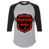 Unisex Three-Quarter Raglan Sleeve Baseball Jersey T-Shirt Thumbnail