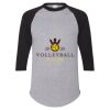 Unisex Three-Quarter Raglan Sleeve Baseball Jersey T-Shirt Thumbnail