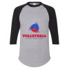 Unisex Three-Quarter Raglan Sleeve Baseball Jersey T-Shirt Thumbnail