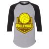 Unisex Three-Quarter Raglan Sleeve Baseball Jersey T-Shirt Thumbnail