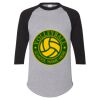 Unisex Three-Quarter Raglan Sleeve Baseball Jersey T-Shirt Thumbnail