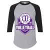 Unisex Three-Quarter Raglan Sleeve Baseball Jersey T-Shirt Thumbnail