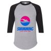 Unisex Three-Quarter Raglan Sleeve Baseball Jersey T-Shirt Thumbnail