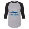 Unisex Three-Quarter Raglan Sleeve Baseball Jersey T-Shirt Thumbnail