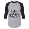 Unisex Three-Quarter Raglan Sleeve Baseball Jersey T-Shirt Thumbnail