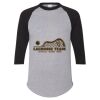 Unisex Three-Quarter Raglan Sleeve Baseball Jersey T-Shirt Thumbnail