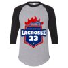 Unisex Three-Quarter Raglan Sleeve Baseball Jersey T-Shirt Thumbnail