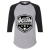Unisex Three-Quarter Raglan Sleeve Baseball Jersey T-Shirt Thumbnail