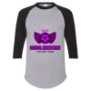 Unisex Three-Quarter Raglan Sleeve Baseball Jersey T-Shirt Thumbnail