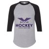 Unisex Three-Quarter Raglan Sleeve Baseball Jersey T-Shirt Thumbnail