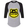 Unisex Three-Quarter Raglan Sleeve Baseball Jersey T-Shirt Thumbnail